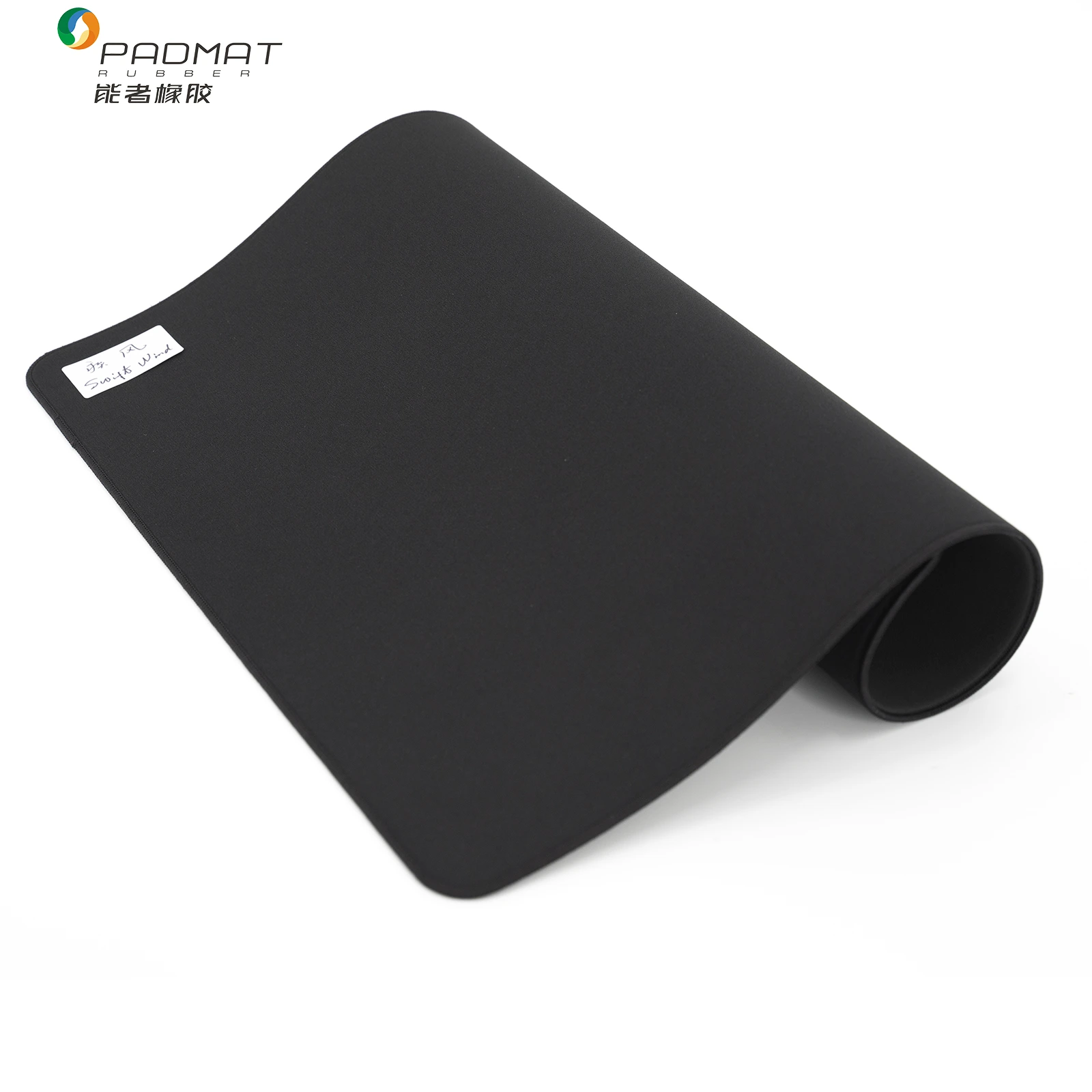 Swift Wind mouse pad with fine-texture fabric surface for balanced speed and control, lightweight anti-slip Poron embossed base, OEM/ODM customization Fine-Texture Speed Control Mouse Pad