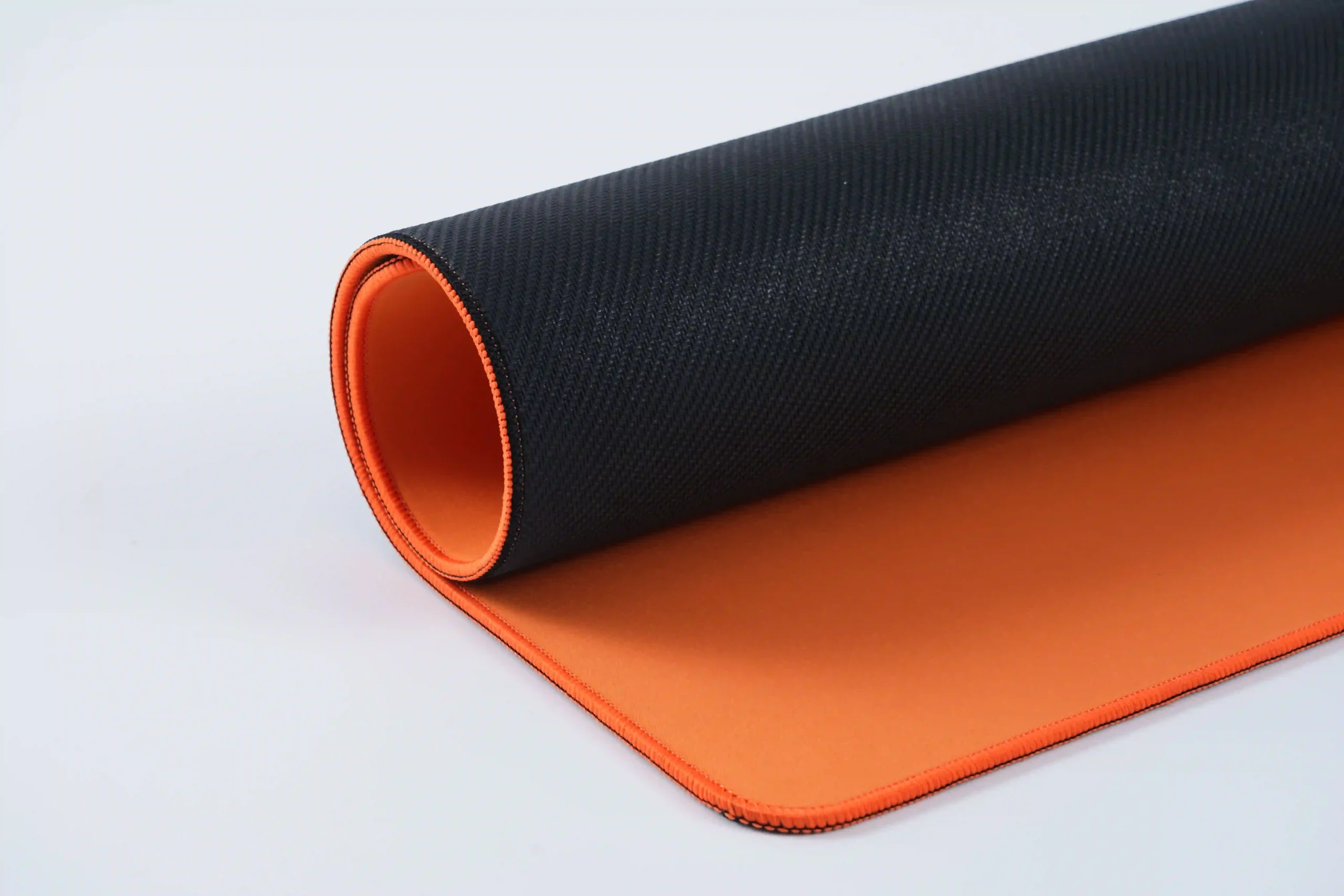 Divine Frog speed-surface mouse pad with high-density woven fabric, low resistance gliding, natural rubber anti-slip base, OEM/ODM customization