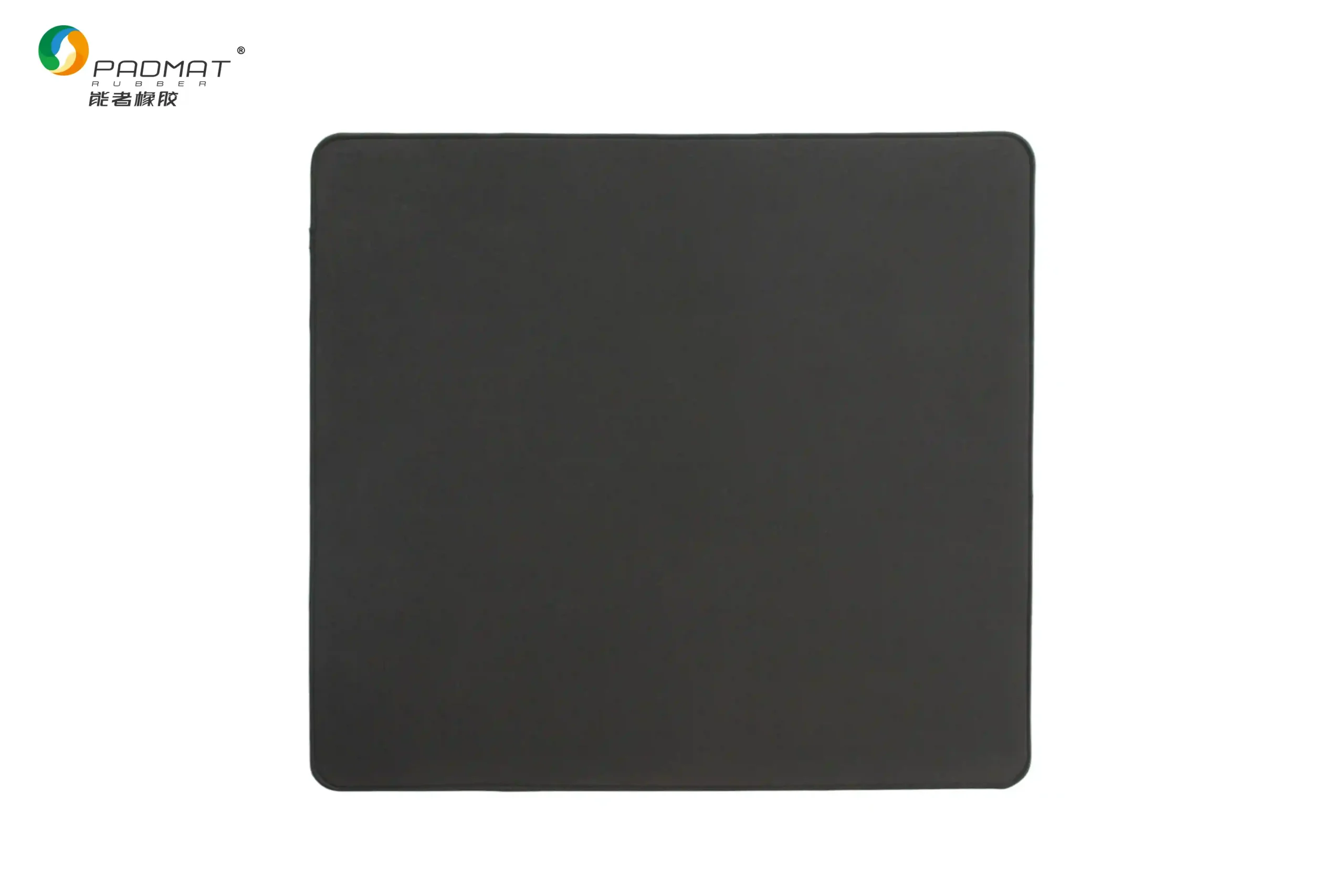Artifact Spirit gaming mouse pad with solid black surface, designed for glass-like glide and precise stopping control.