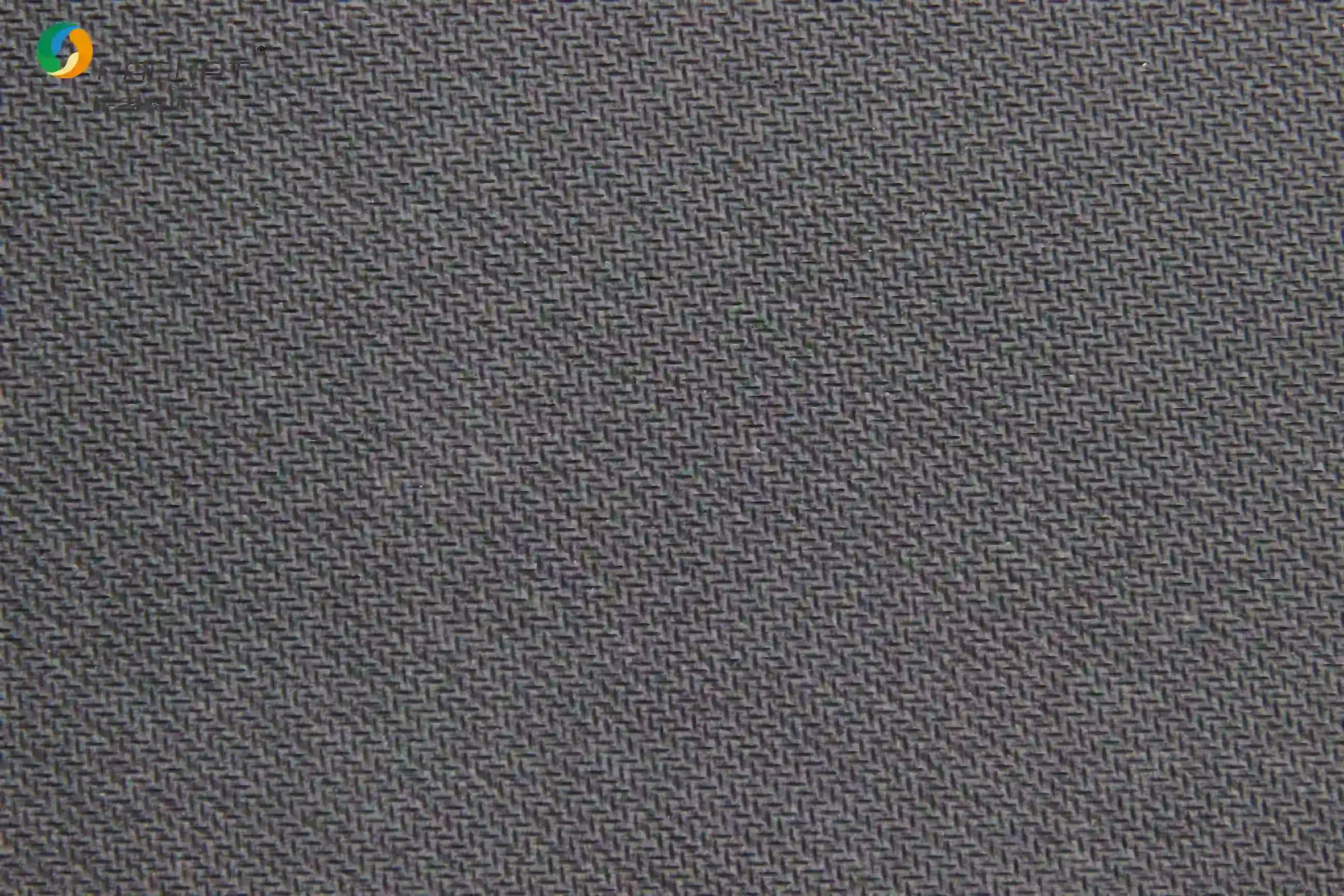 Close-up of Danming speed gaming mouse pad showing black rubber base with woven texture for stable desk grip and anti-slip performance.